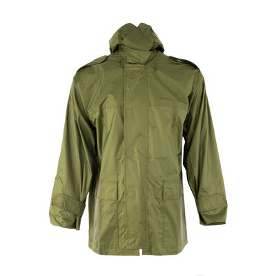 Danish OD Lightweight Raincoat | Unissued